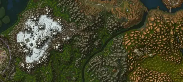 Alterac Mountains terrain overview