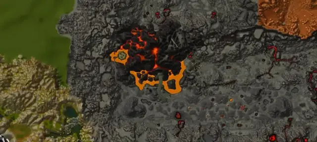 Blackrock Mountain terrain overview
