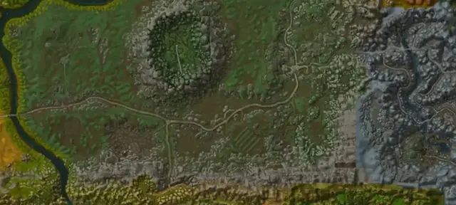 Duskwood terrain overview
