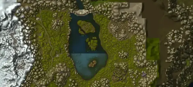 Loch Modan terrain overview