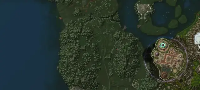 Silverpine Forest terrain overview
