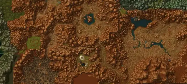 Stonetalon Mountains terrain overview