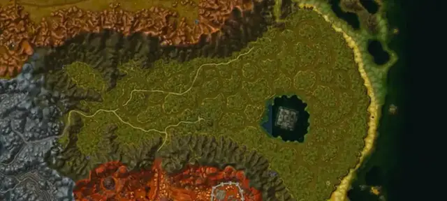 Swamp of Sorrows terrain overview