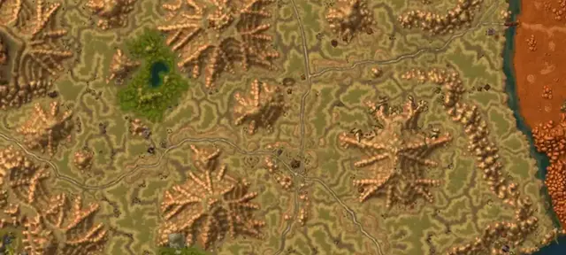 The Barrens terrain overview